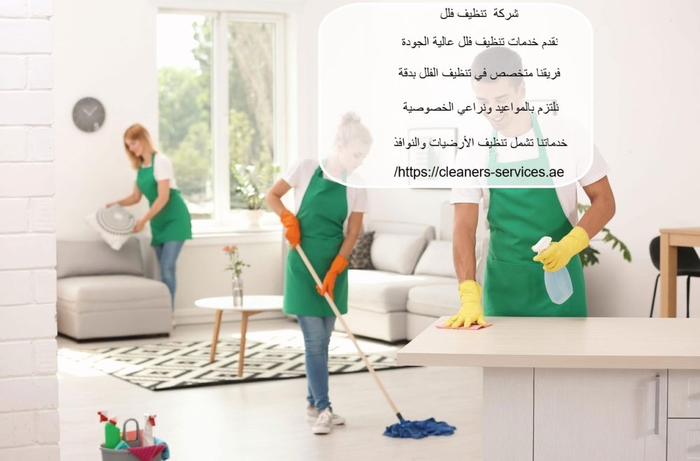 شركة تنظيف فلل