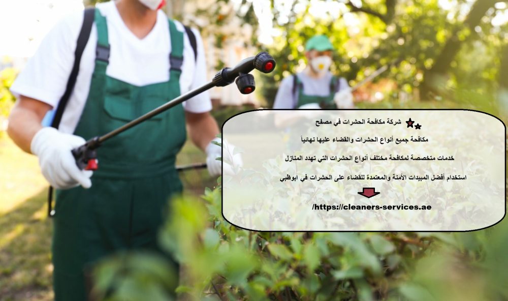 شركة مكافحة الحشرات في مصفح