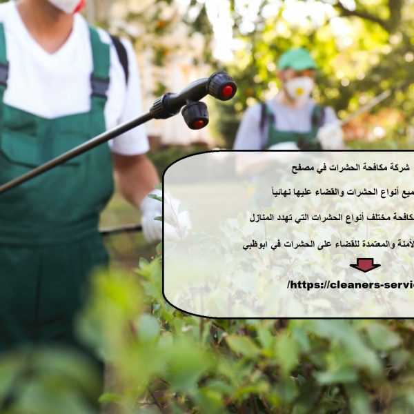 شركة مكافحة الحشرات في مصفح